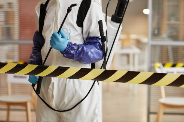 Professional Biohazard Cleanup technician working in Loma Linda, CA